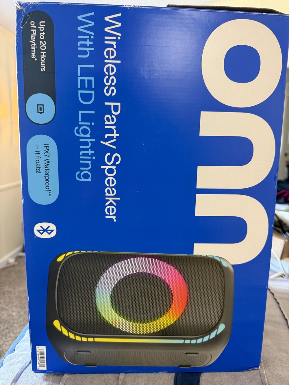 Wireless Party Speaker with LED Lighting - Multicolor